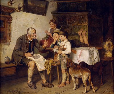 The Natural History Lesson by Adolf Eberle
